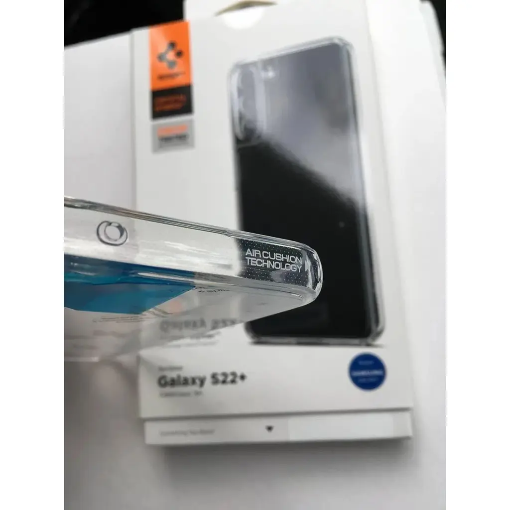 Оригінальний протиударний чохол Spigen Ultra Hybrid для Samsung Galaxy S22 Plus (6.6") Прозорий (ACS03954) - фото 3