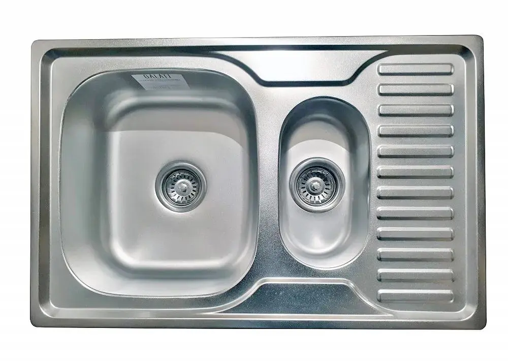 Кухонна мийка Romzha Petrika 1.5C Satin RO49669, Сірий