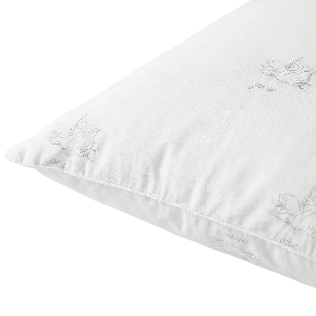 Подушка пух Cosas Goose Comfort антиалергенна 50х70 см 2 шт. білий (Set_2Pillow_50x70_GooseComfort) - фото 6