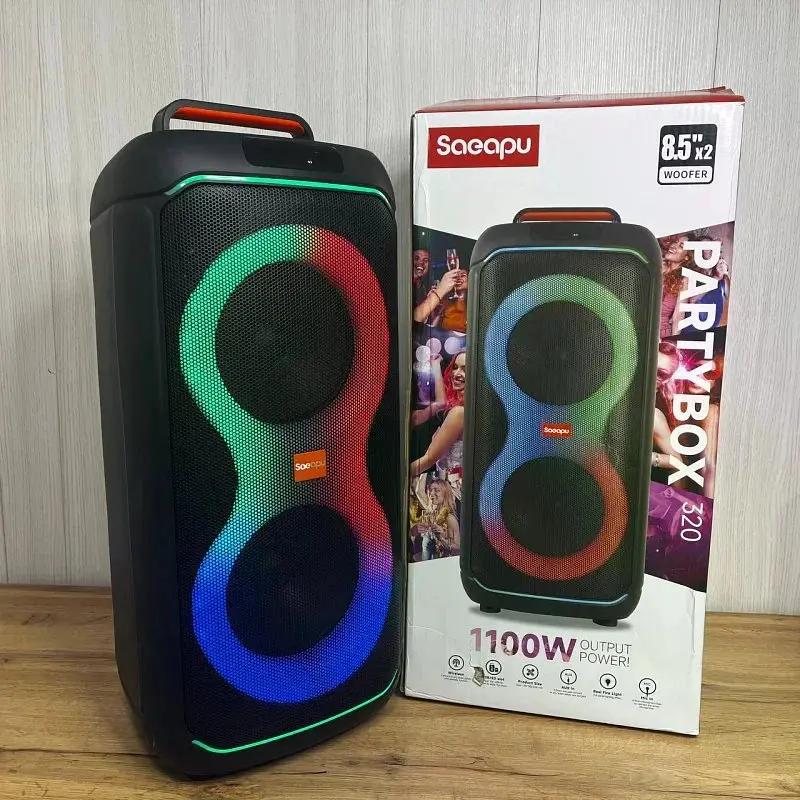 Портативна Bluetooth колонка PartyBox 320 240W RGB чорна - фото 4