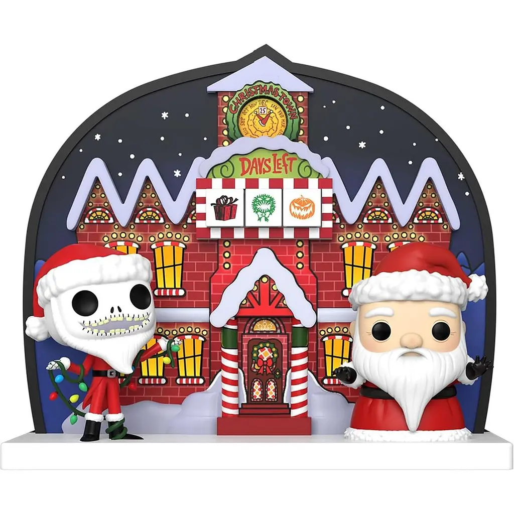 Фигурка Funko Кошмар перед Рождеством Календарь обратного отсчета Nightmare Before Christmas Calendar 25 см NBC - фото 3