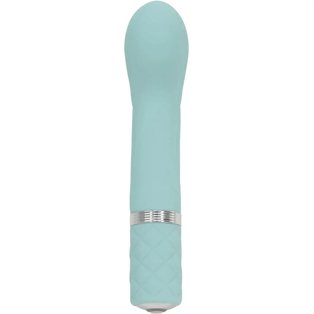 Роскошный вибратор Pillow Talk - Racy Teal с кристаллом Сваровски - фото 2