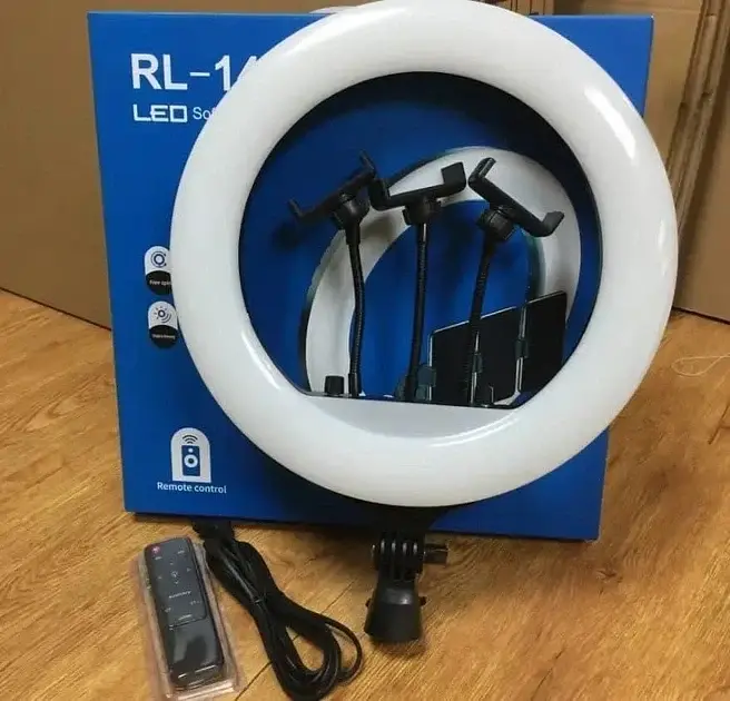 Професійна кільцева LED-лампа RL 14, 36 см - фото 8