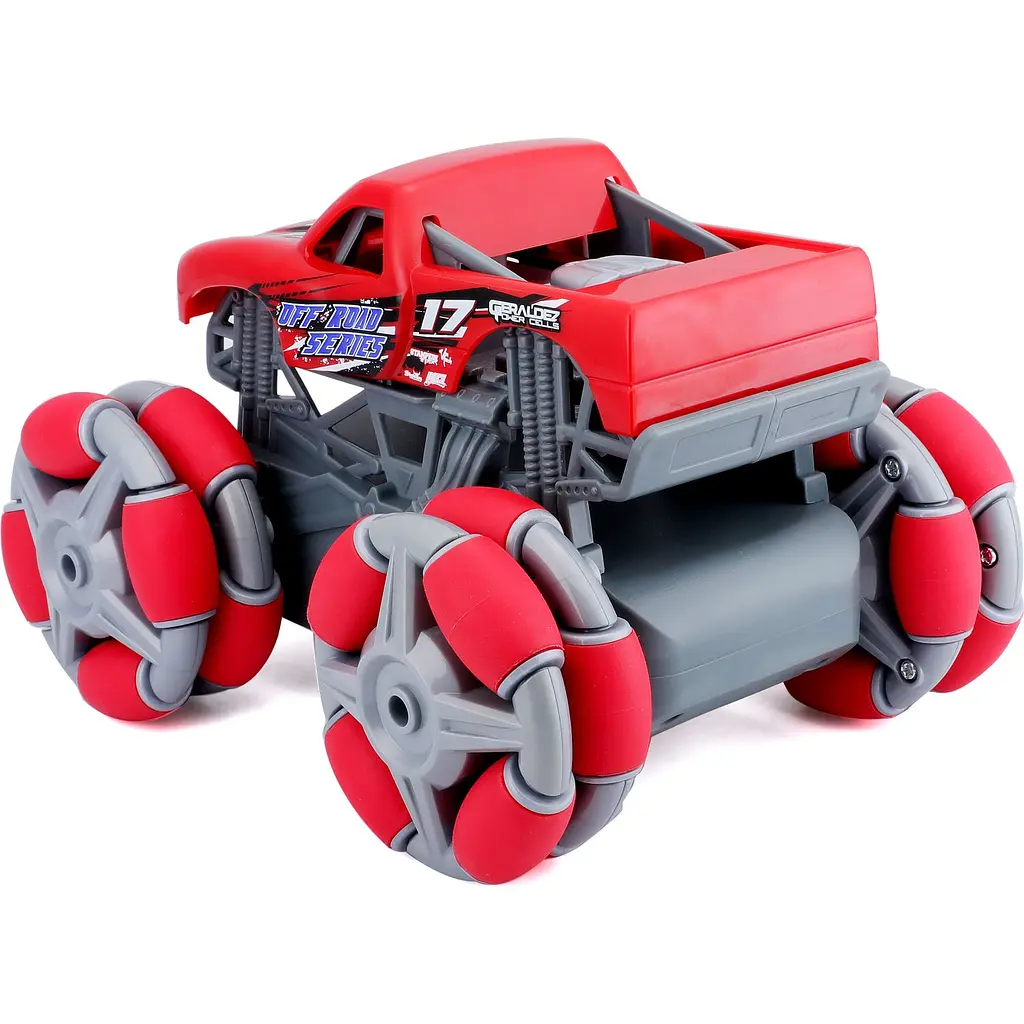Машинка игрушечная на радиоуправлении Maisto Tech Cyklone Monster красная (82521 red) - фото 3