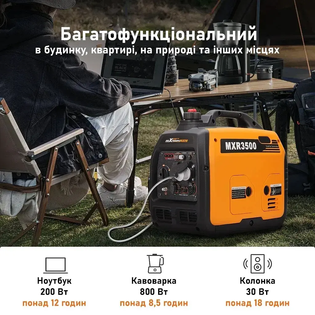 Інверторний генератор MaXpeedingRods MXR3500 - фото 5