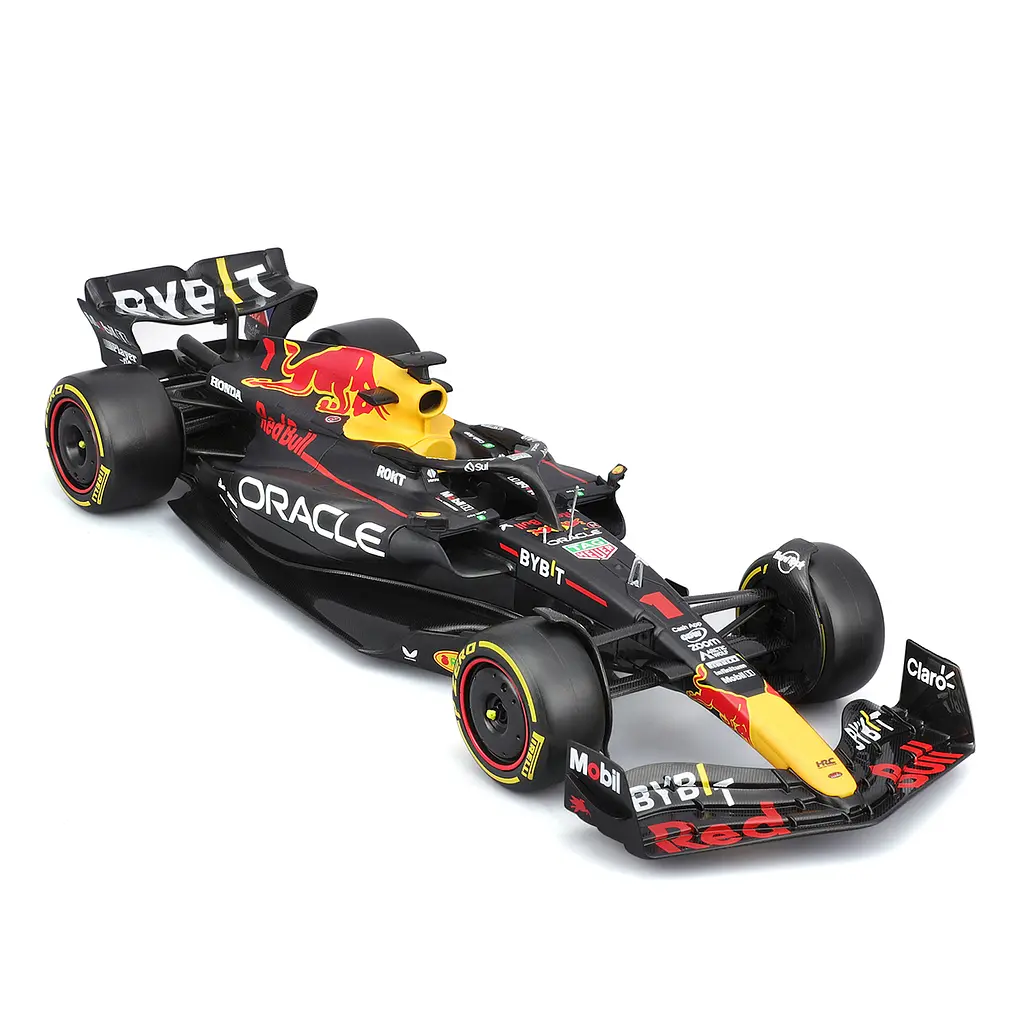 Автомодель з фігуркою Bburago Red Bull Racing RB19, 1:24 в асортименті (18-28036) - фото 6