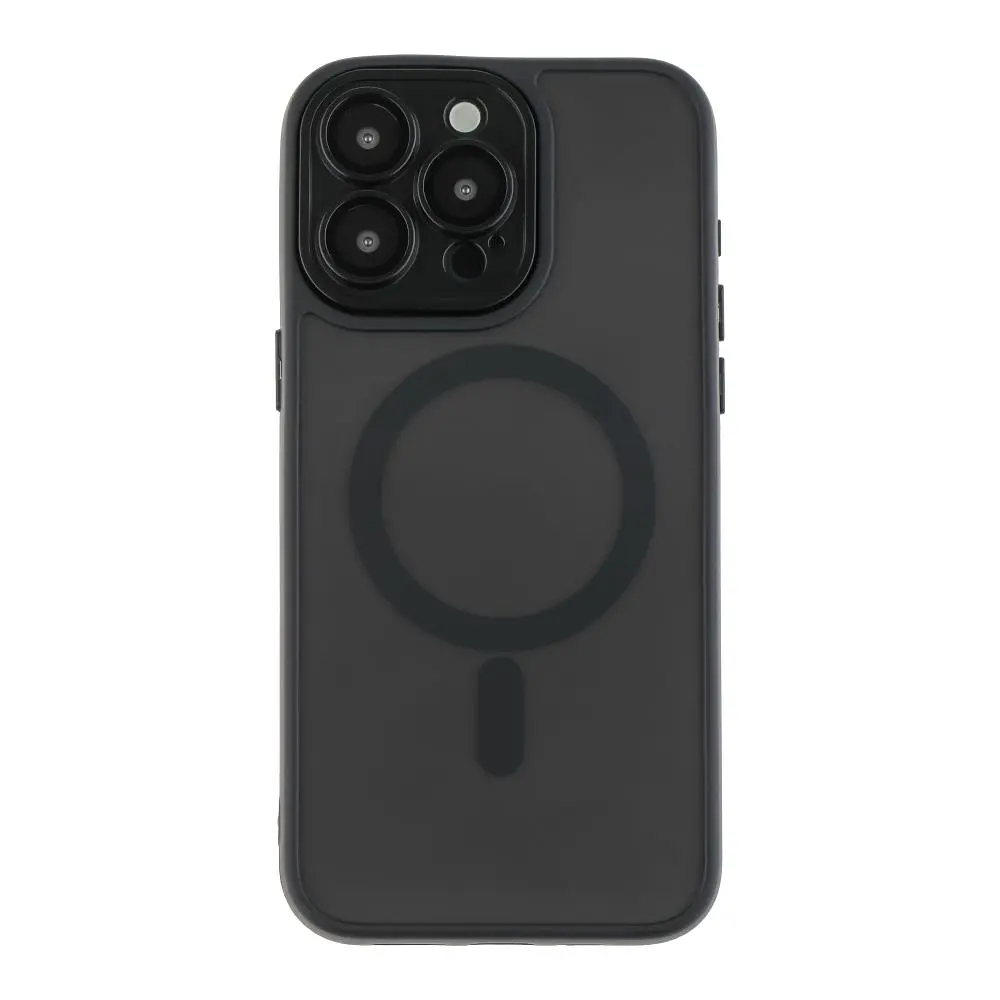 Чохол-накладка Magnetic Matte Camera Lens with Magsafe Apple iPhone 15 Pro Max Black (35216_3345379)