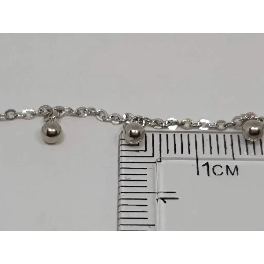Срібне кольє Діама Кульки. 50011117333 - фото 4