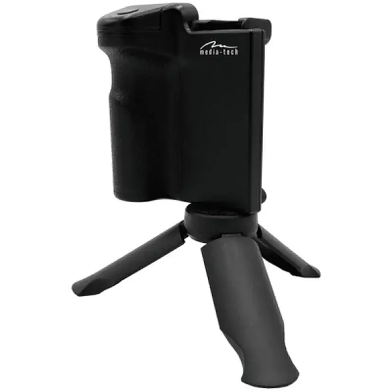 Штатив Media-Tech 3-in-1 Phone Tripod Stand with Bluetooth Remote Black (MT5543) - фото 2
