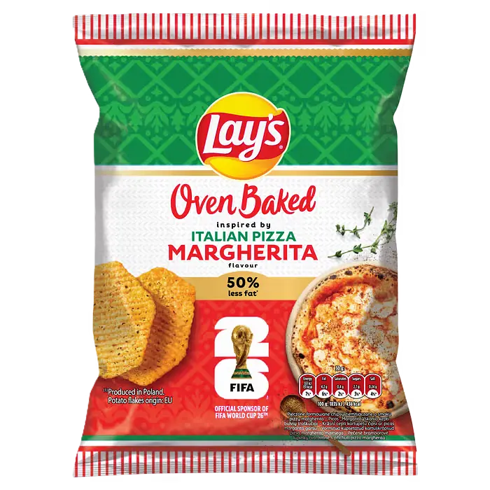 Чіпси Lay’s FIFA Oven Baked Margherita 110 г