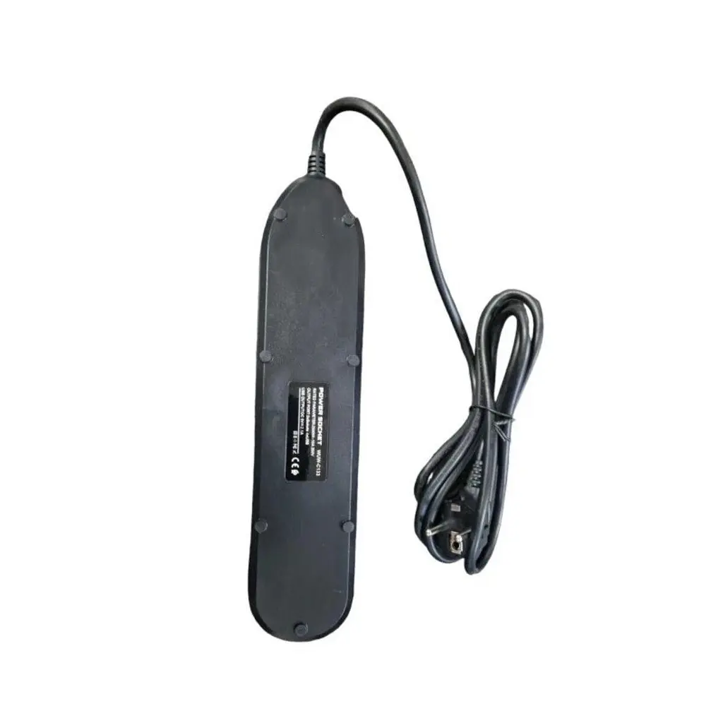 Мережевий подовжувач WUW-C133 4USB+3Socket 2500W 2m black - фото 2