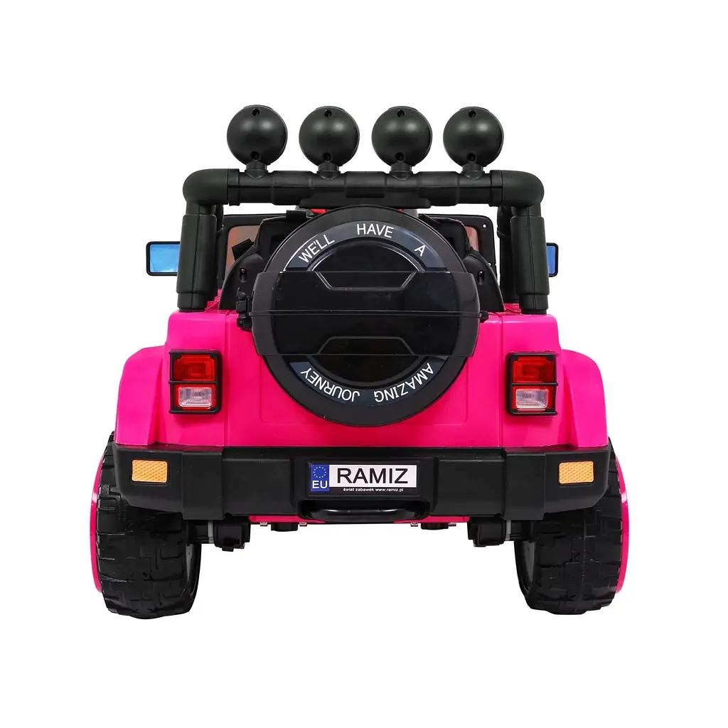 Електромобіль Ramiz Full Time 4WD Audio LED 12 В,білий (PA.BRD-7588.BIA) - фото 19