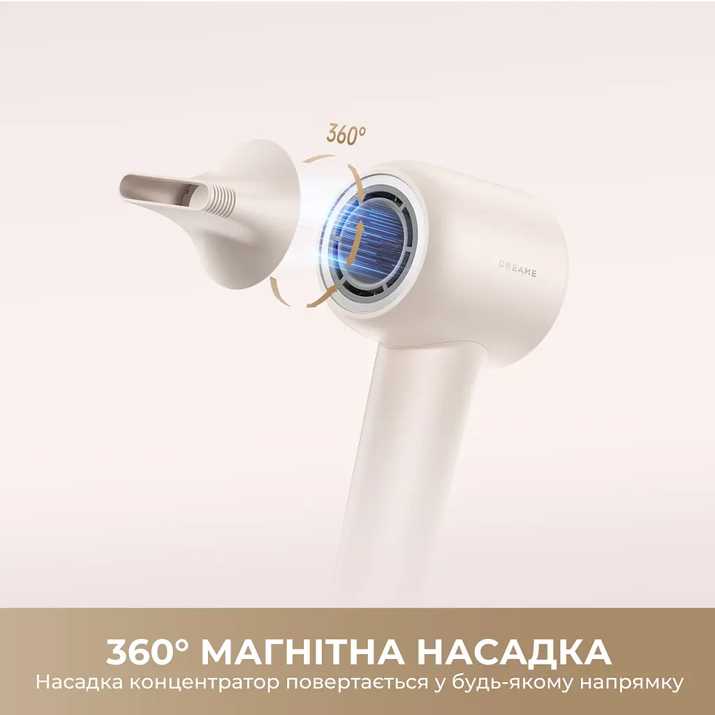 Фен Dreame Hair Dryer Gleam Pink (AHD12A-PK) - фото 6