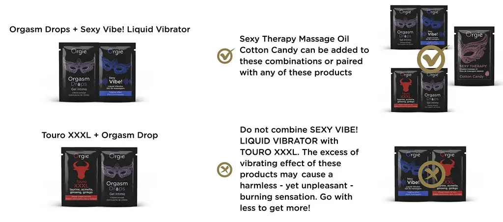 Набір інтимної косметики ORGIE THE PLAY SET - фото 5