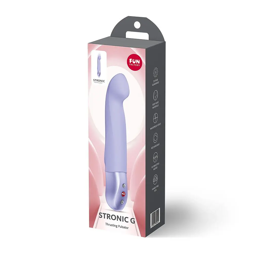 Пульсатор для точки G Fun Factory STRONIC G Purple - фото 4