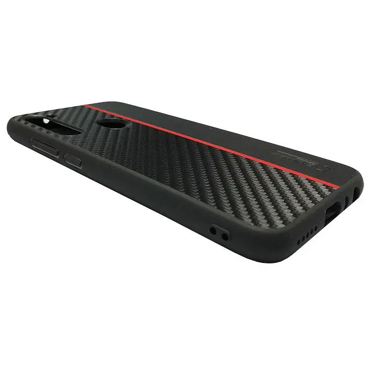 Чохол накладка Primo Cenmaso Xiaomi Redmi Note 8 Black&Red - фото 3