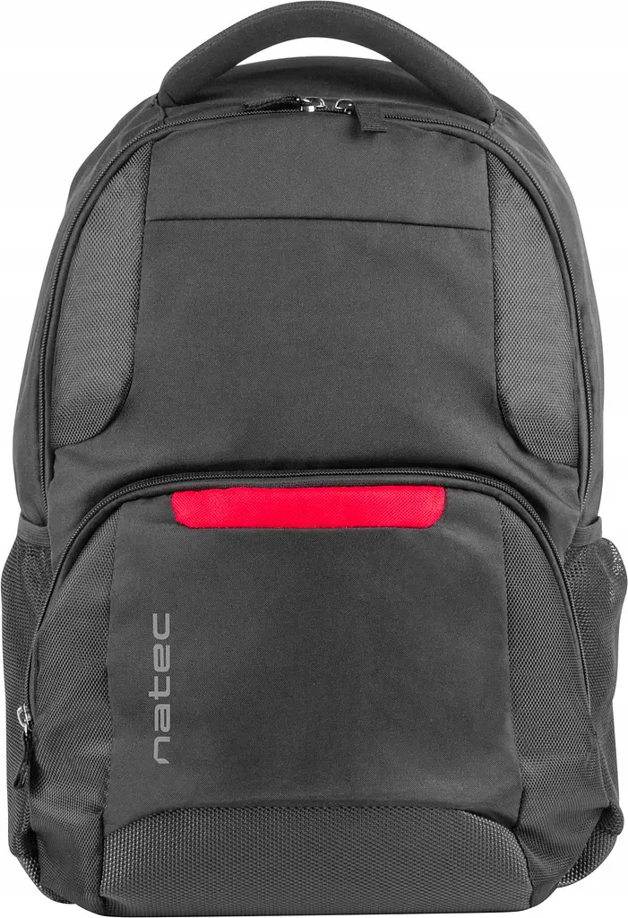 Легкий рюкзак з відділом для ноутбука 15,6 дюймів Natec Eland NTO-1386 Чорний - фото 4