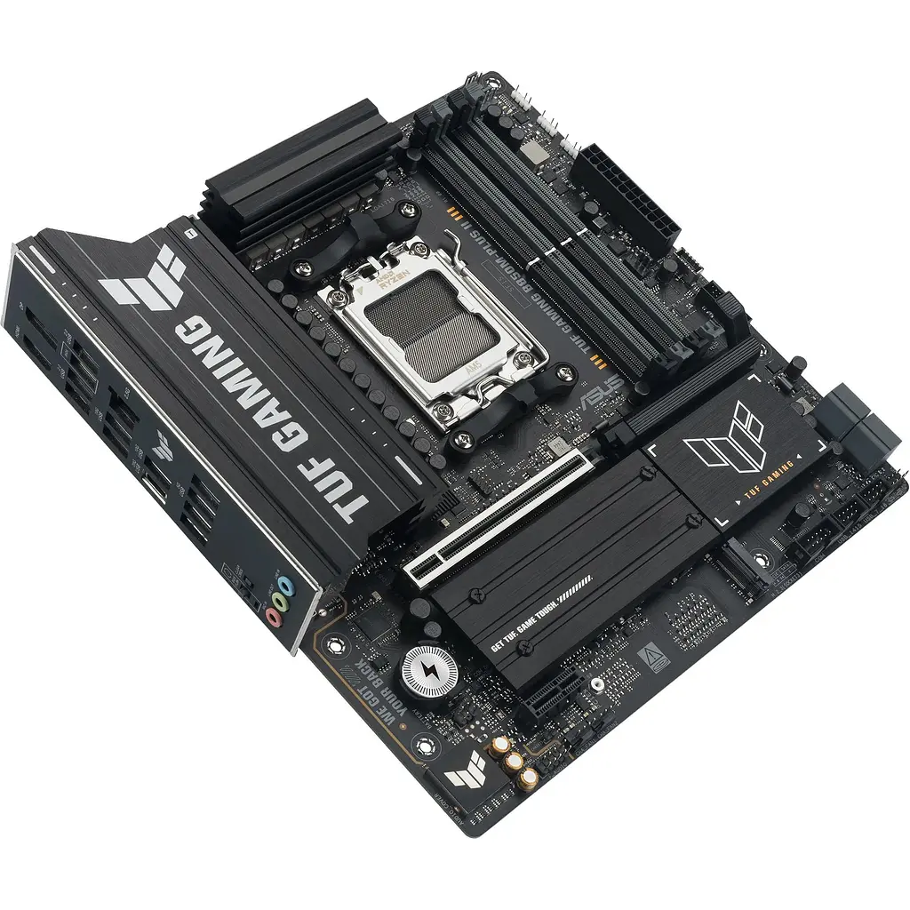Материнська плата Asus TUF Gaming B850M-PLUS II sAM5 B850 4xDDR5 M.2 HDMI DP mATX - фото 5