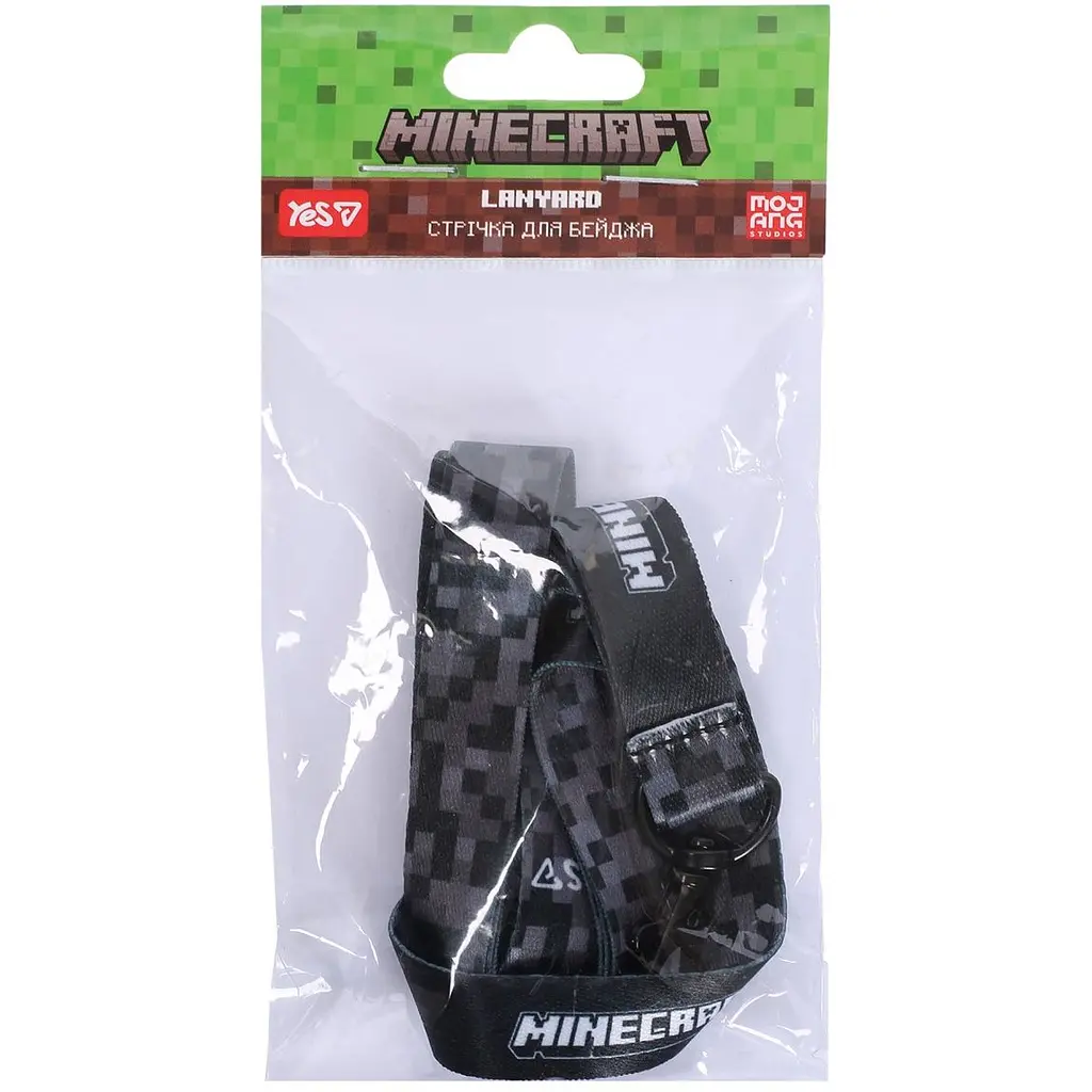 Стрічка для бейджа із карабіном Yes Minecraft Heroes (940401) - фото 3