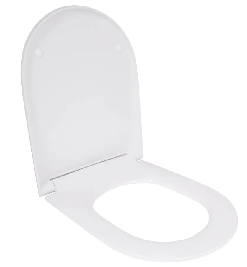 Сидіння для унітазу Qtap (Robin, Scorpio) з мікроліфтом, Slim Duroplast, MagLock QTSC179W48916