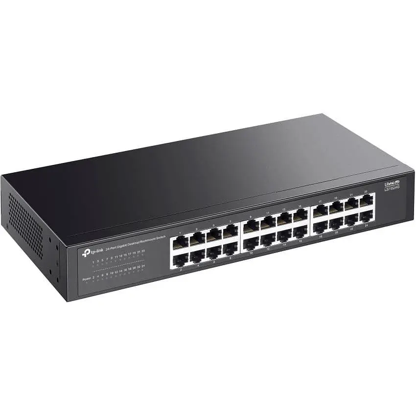 Комутатор TP-Link 24-портовий гігабітний настільний/стійковий (LS1024G) - фото 2