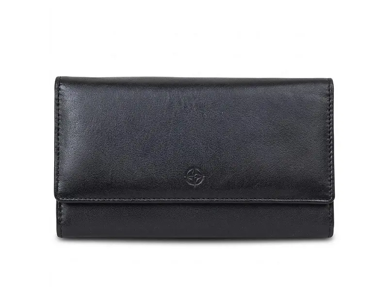Жіночий гаманець натуральна шкіра Cortina 5048 nero Чорний 17,5x10x2,5 см TONY PEROTTI acs0032618 - фото 2