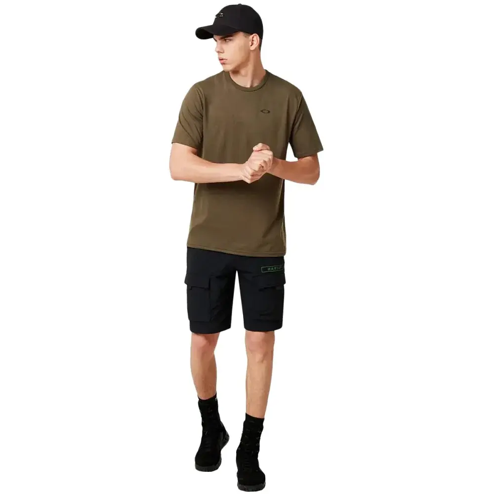 Футболка Oakley Si Oakley Flag Tee XL Dark Brush - фото 5