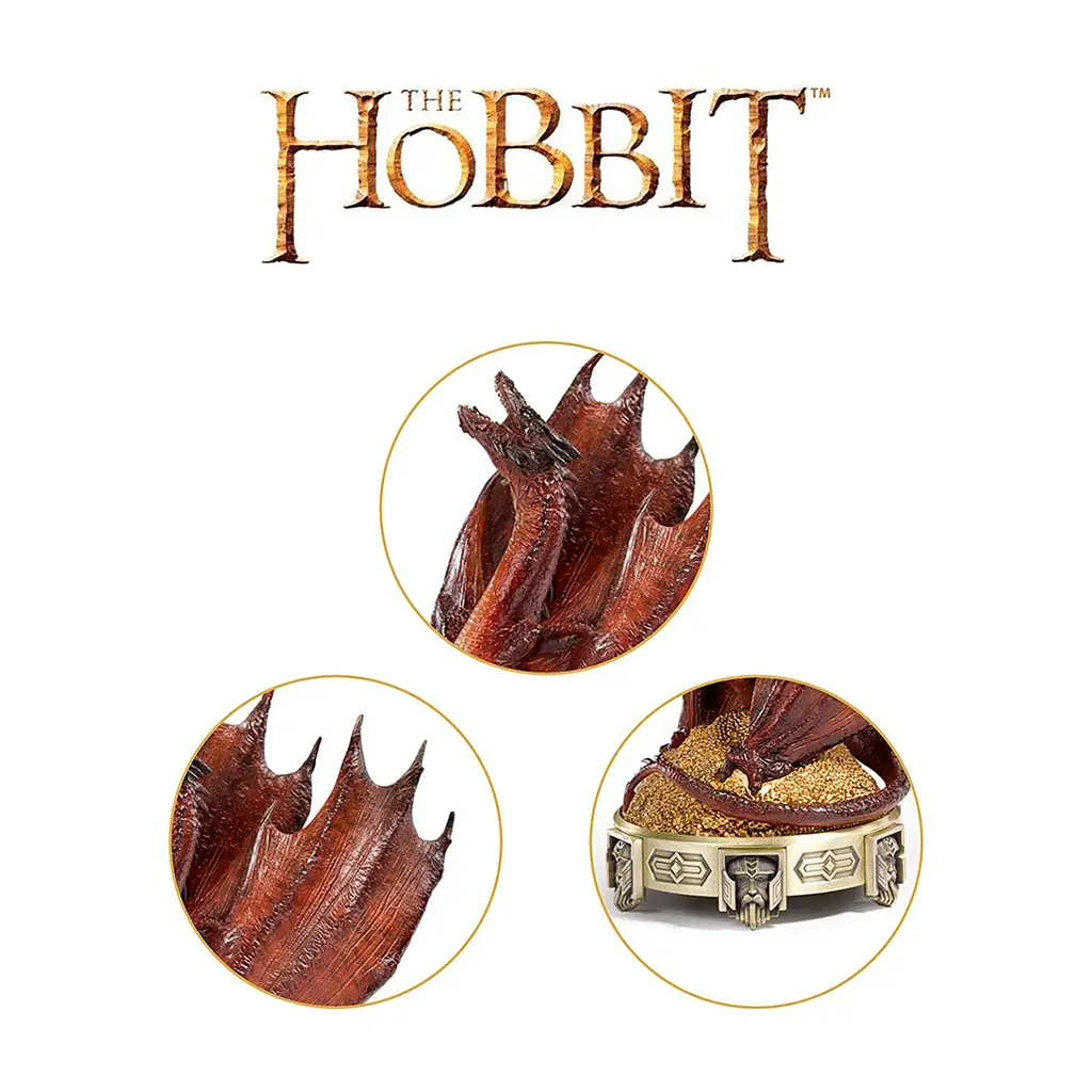 Фігурка для геймерів Noble Collection Hobbit Smaug Incense Burner (NN7526) - фото 5