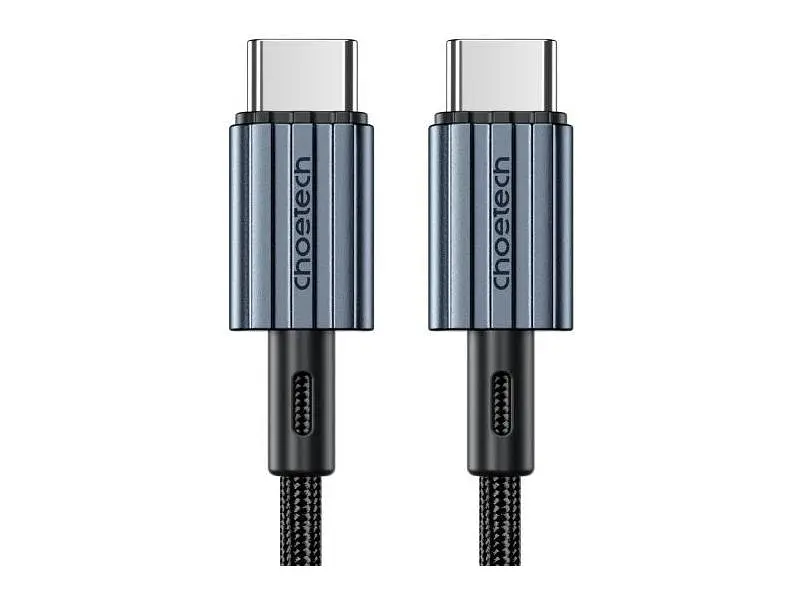 Кабель USB Type-C Choetech USB Type-C to USB Type-C 60W 1.8m Black (XCC-1014-BK)