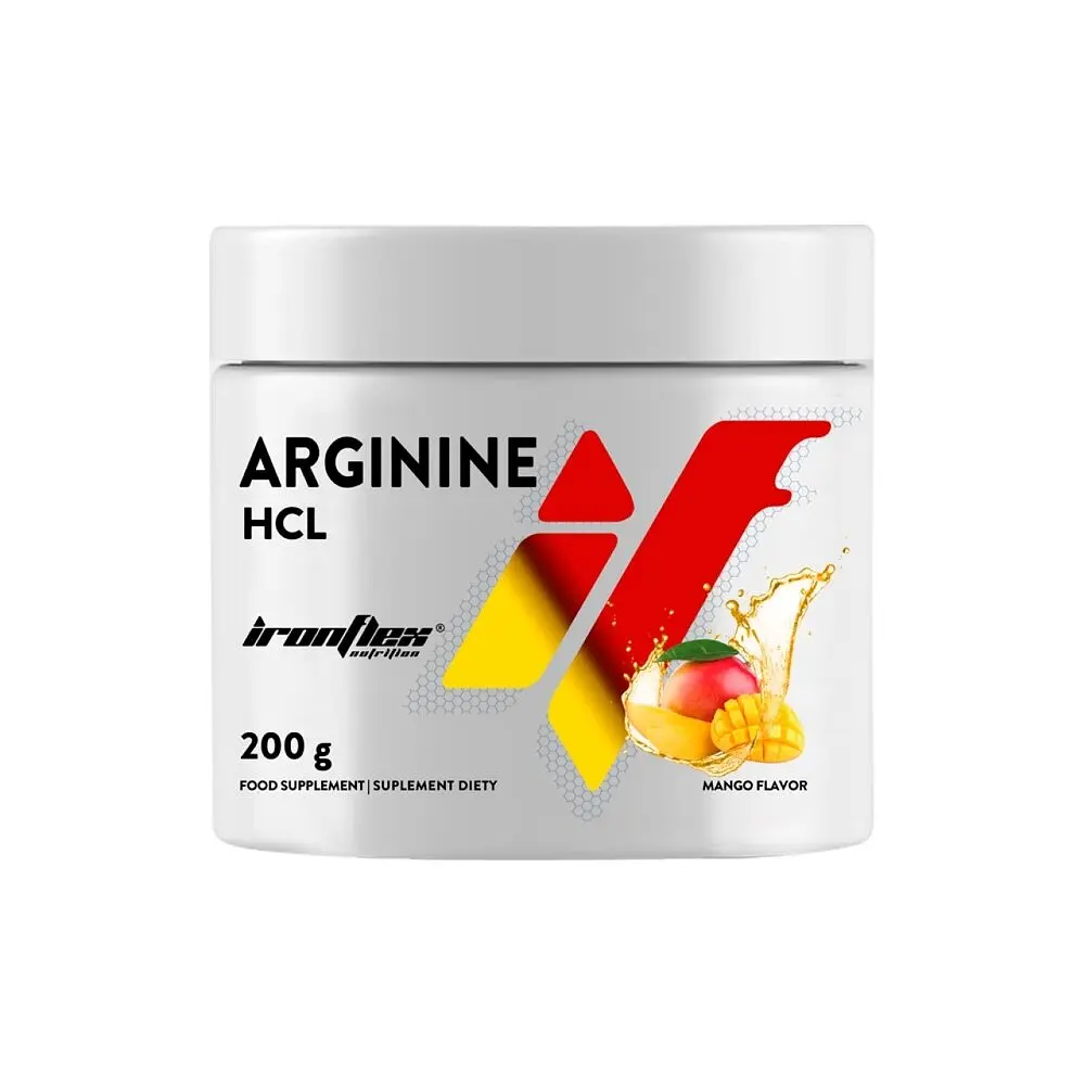 Амінокислота IronFlex Arginine, 200 грам - Манго