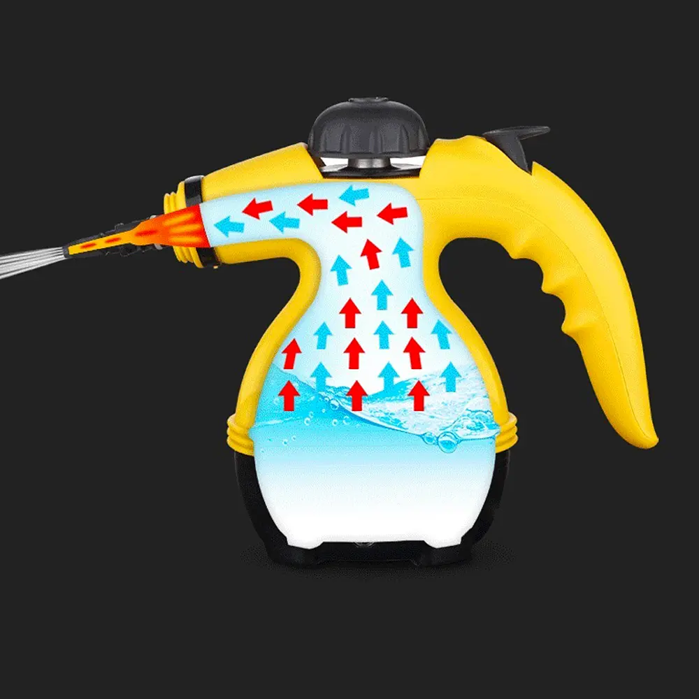Відпарювач із функцією пароочисника Steam Cleaner DF-A001 (TM-115) / Рожевий відпарювач - фото 10