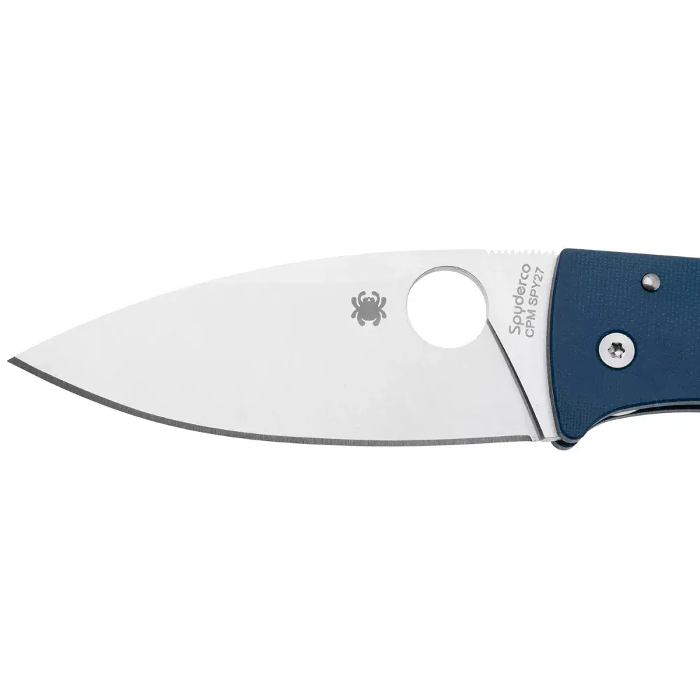 Ніж Spyderco Bodacious CPM SPY27 G-10 Cobalt Blue - фото 3