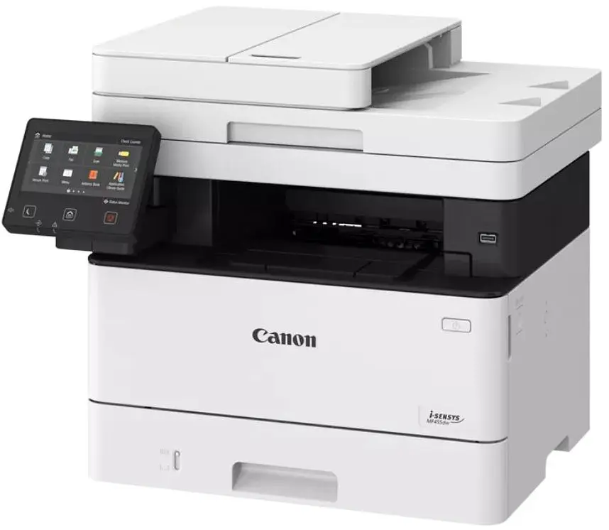 БФП А4 Canon Laser i-SENSYS MF455dw (38ст/хв,1200x1200dpi, ADF,Duplex,Wi-Fi,Ethernet,факс,біло-чорн) - фото 2