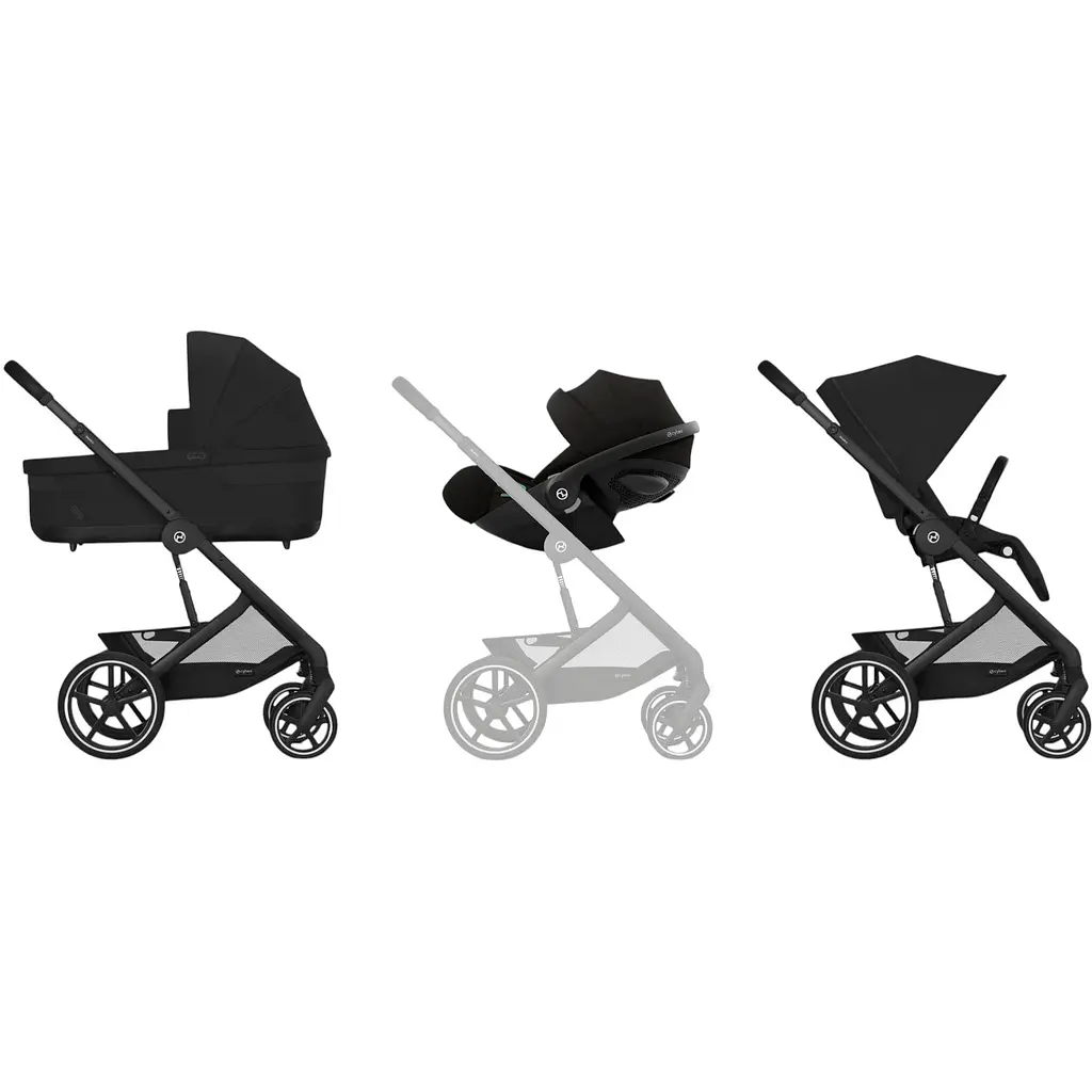Коляска Cybex Balios S 3 в 1 BLK Moon Black (524002517) - фото 13