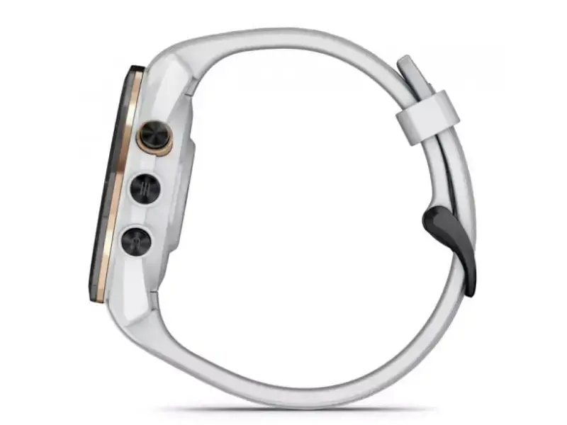 Смарт-годинник Garmin Approach S70 42mm B. Ceramic Bezel with White S. Band (010-02746-00/10) - фото 8