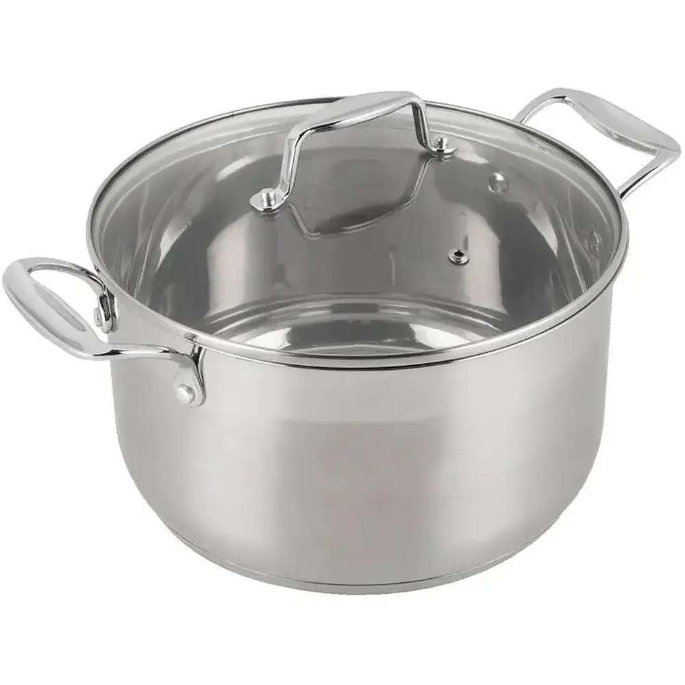 Каструля Krauzer LKA- 169HROGO-20C з кришкою 20x11.5 см (78336) - фото 2