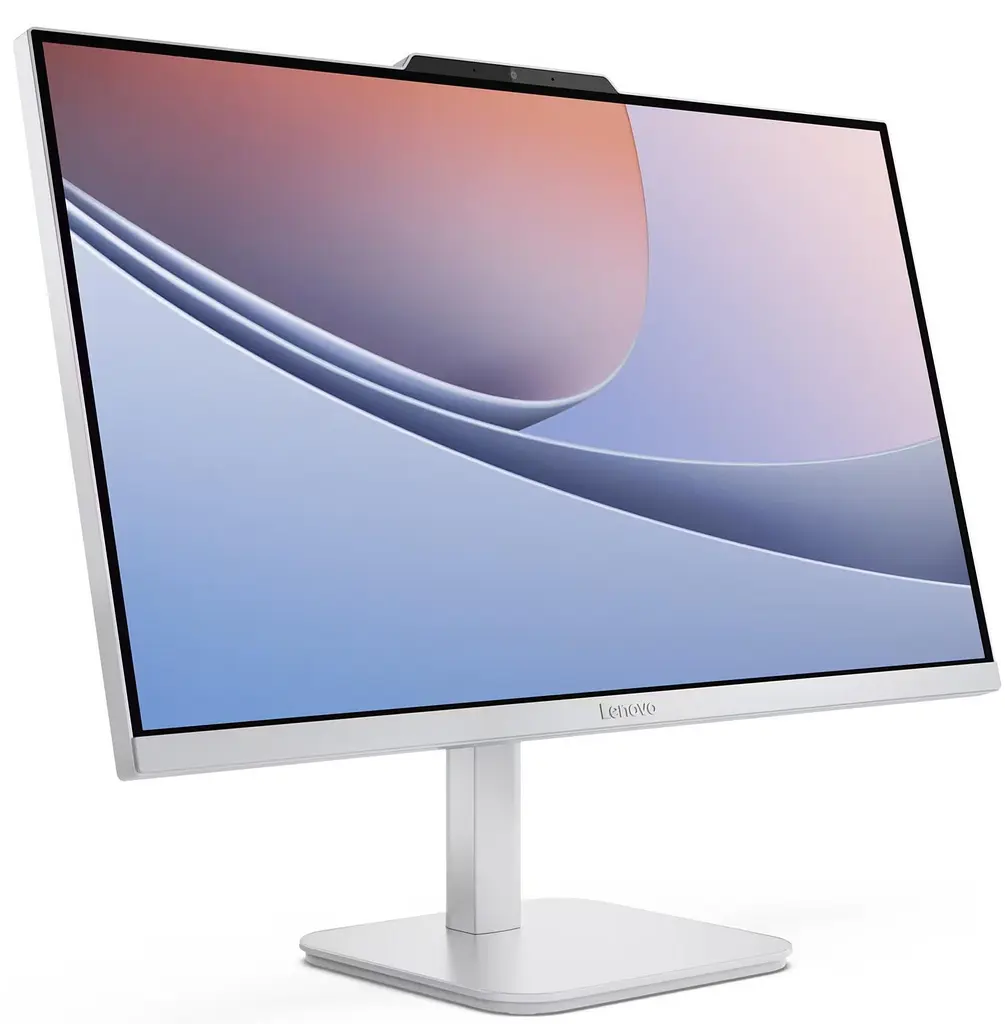 Моноблок Lenovo 23.8 A100 FHD IPS/Intel N100/8GB/512SSD/Intel Graphics/DOS/Cloud Grey (F0JN002TUO) - фото 5