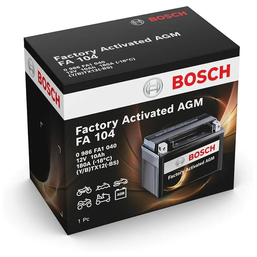 Акумулятор автомобільний Bosch 0 986 FA1 040 - фото 2