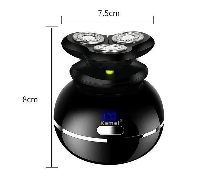 Електробритва Kemei KM-1109 5в1 акумуляторна Black (3_01731) - фото 2