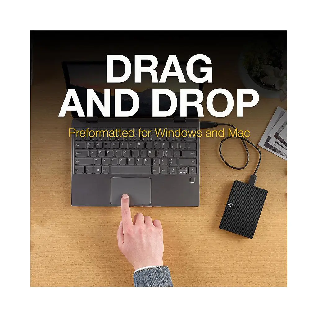 Жорсткий диск Seagate Expansion 2.5` USB 3.0 2TB Black - фото 8