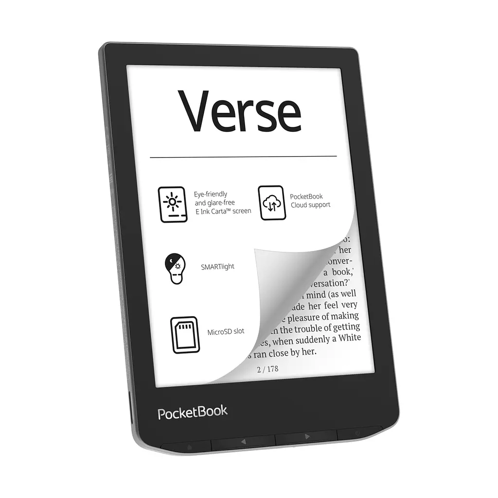 Електронна книжка PocketBook 629 Verse Mist Grey (PB629-M-CIS) - фото 3
