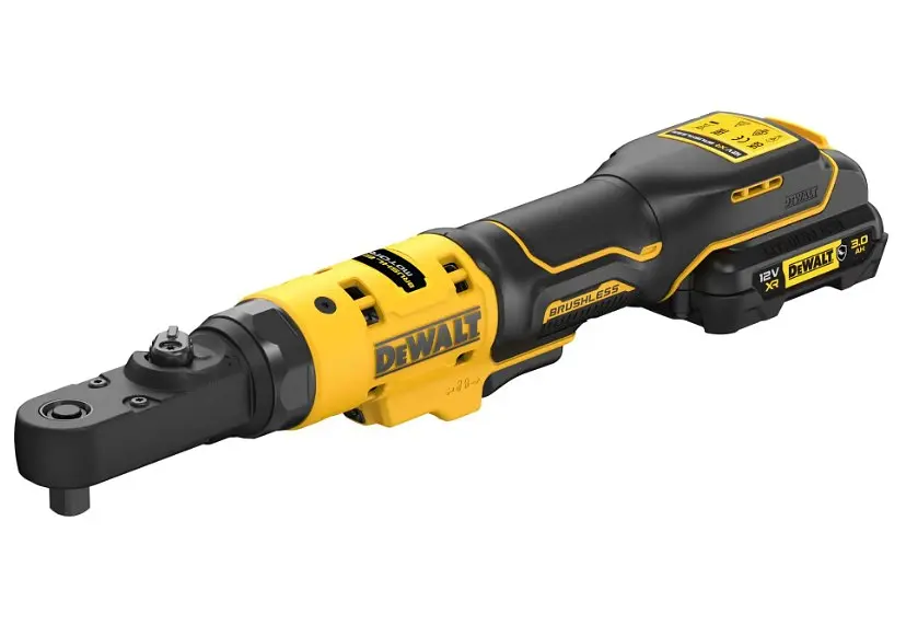 Гайкокрут кутовий - ключ-храповик акумуляторний DeWalt з АКБ та ЗП DCF500L2G - фото 3