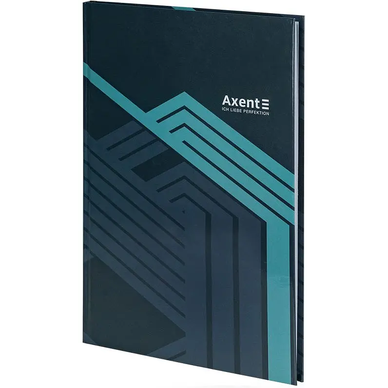Книга записна A4 Axent Lines 96 аркушів клітка сіра (8422-580-A) - фото 2
