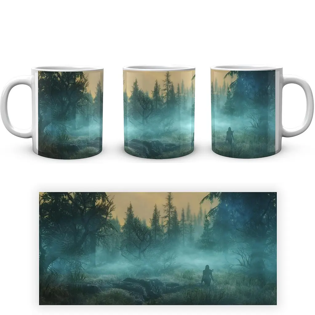 Кухоль GeekLand Skyrim SKR 02.13 330 мл білий - фото 4