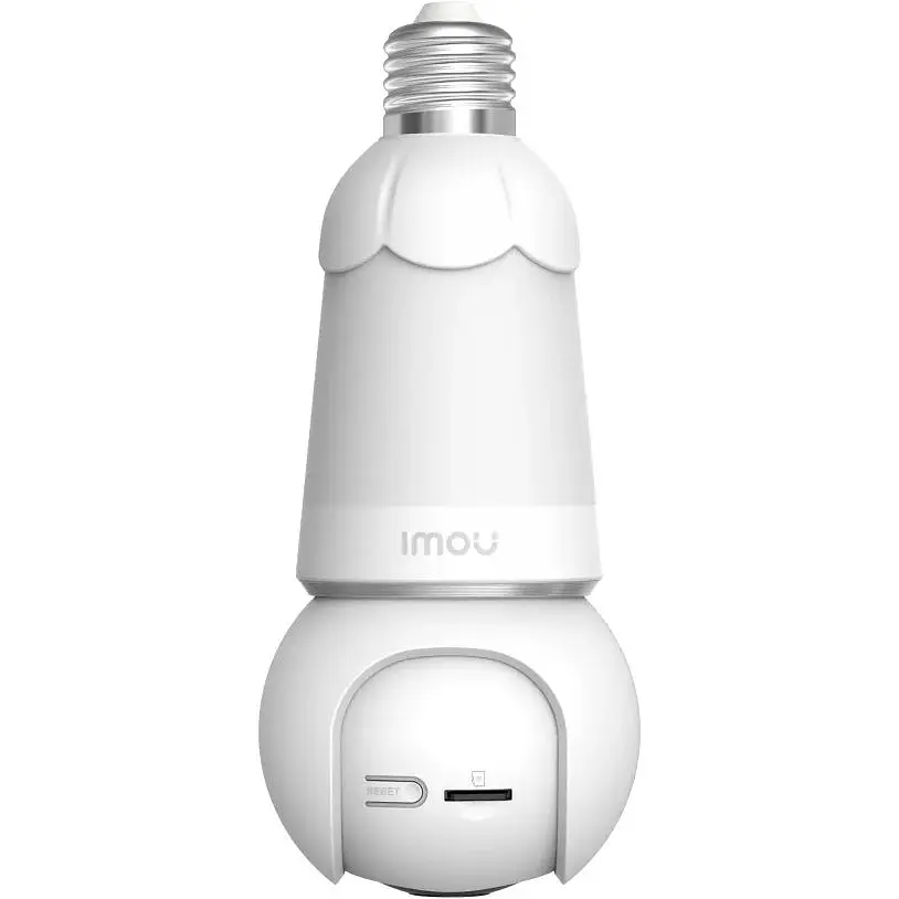 PTZ камера-лампочка IMOU IPC-S6DP-5M0WEB-E27 з вбудованим мікрофоном 5 Мп с Wi-Fi для приміщення - фото 2