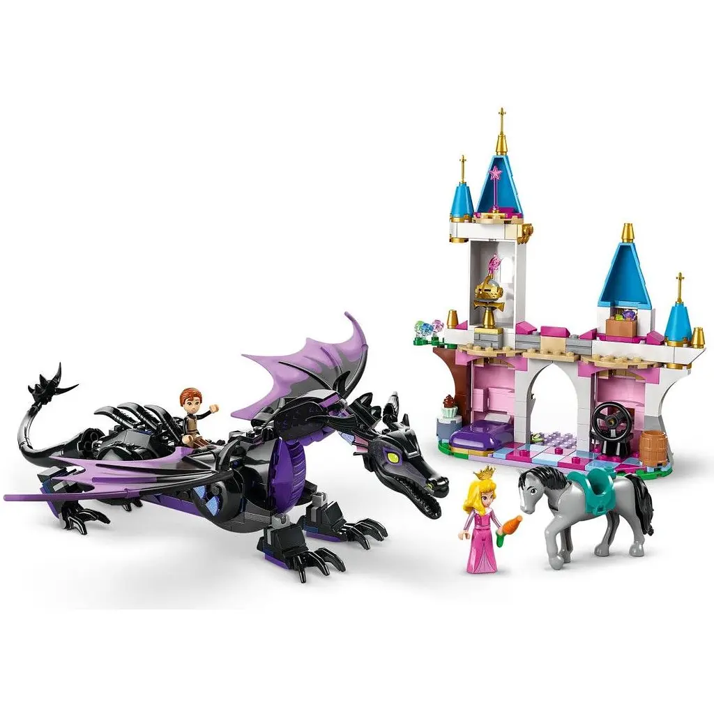 Конструктор LEGO Disney Princess Драконяча форма Малефісенти 583 деталі (43240) - фото 5
