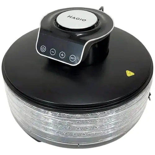 Сушарка для овочів та фруктів Magio MG-353 9 л з LED дисплеєм 245 Вт Сіра - фото 3