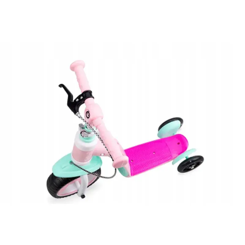 Самокат MoMi Elios 2 в 1 беговел Рожевий (ROBI00030) - фото 7