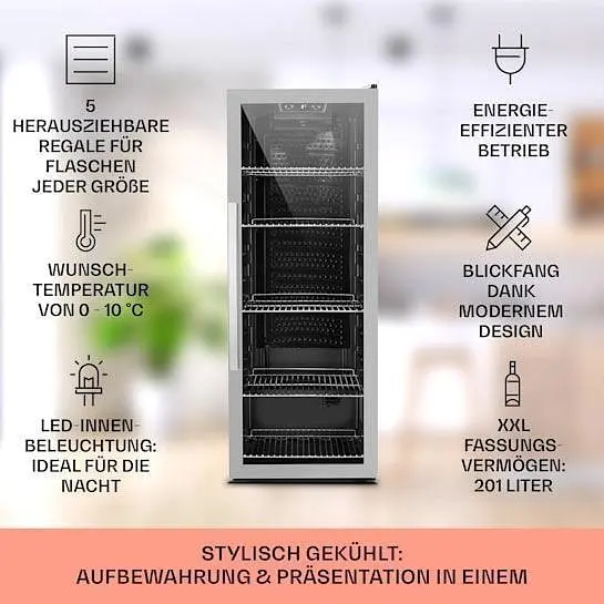 Холодильник для напитков Klarstein Beersafe 6XL (10031930) - фото 2