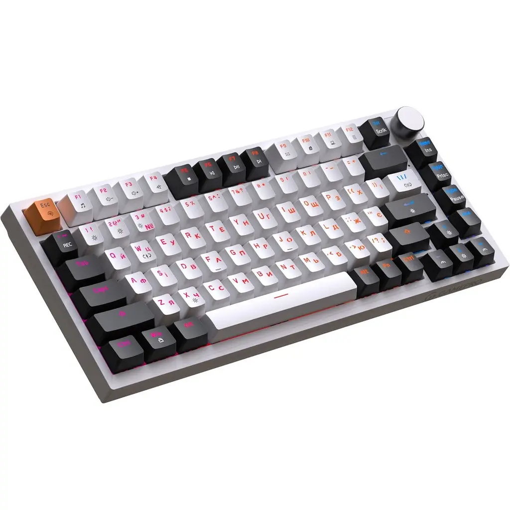 Клавіатура GamePro MK160W Red Switch White [121464] - фото 3